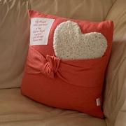 Lily Grace Keepsakes Memory Cushion - Tied Knot Design Review