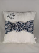 Lily Grace Keepsakes Memory Cushion - Tied Knot Design Review