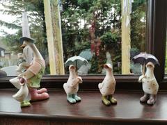 KC Cottage Polka Dot Standing Duck Ornaments Small Review