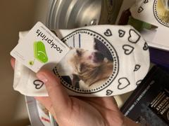 sockprints Print Your Pet's or Person's Photo on Socks - Dot Circle and Heart Design Review