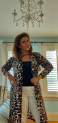 Connected Apparel CAxLZ Bianca Leopard Print Cardigan Review