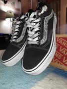 Racoon Lab Vans Old Skool borchiate con Glitter Argento Review