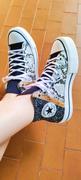 Racoon Lab Converse All Star Platform Basse in Pelle Bianche con Borchie Review