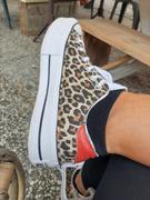 Racoon Lab Converse All Star Basse suola platform - Leopardate Review