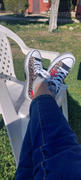 Racoon Lab Converse All Star con Borchie - Basse suola Platform - Nere Review