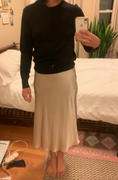 Quince Washable Silk Skirt Review