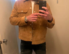 Quince Italian Suede Trucker Jacket Review