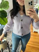 Quince Baby Alpaca-Wool Cropped Cardigan  Review