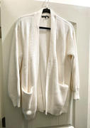 Quince 100% Organic Cotton Oversized Cardigan Review