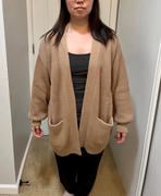 Quince 100% Organic Cotton Oversized Cardigan Review