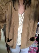 Quince 100% Organic Cotton Oversized Cardigan Review