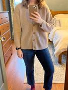 Quince Mongolian Cashmere Fisherman Cardigan Sweater Review