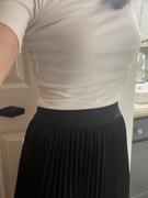 Quince Chiffon Pleated Midi Skirt Review