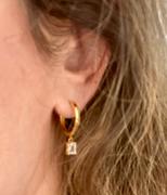 Quince Emerald Cut Topaz Dangle Hoops Review