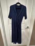 Quince Tencel Jersey Midi Wrap Dress		 		 		 		 		 Review