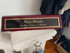 Dayspring Pens Dayspring Pens Personalized Rosewood Desk Name Plate Review