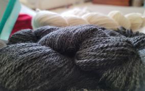 KnitCrate LLC Audine Wools Flannel in Slate Review