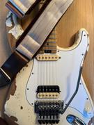 Steyner Straps Gitarrengurt beige mit Polster - Heavy Harvey Review