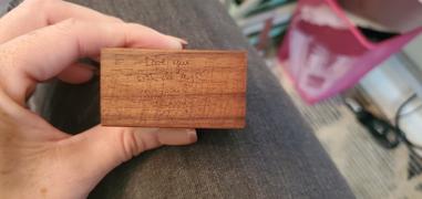 NorthernRoyal Magnetic Wooden Ring Box - Personalize Review