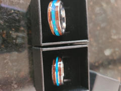 NorthernRoyal Opal Wood Barrel Ring (8mm Width) Review