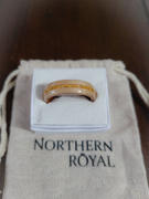 NorthernRoyal Koa Wood and Maple With Gold Flakes Inlaid In the Center Review