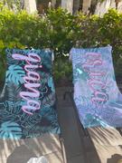 Highway 3 SUMMER PALMS PERSONALIZED BEACH TOWEL Review