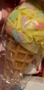 Nectar Bath Treats Large Yellow Ice Cream Cone Exfoliating Sponge Review