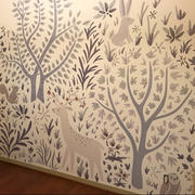 MUSE Wall Studio Woodland Forest Wall Mural on White Review