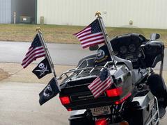 X50 Flag Mounts BUILD YOUR OWN: Chrome Motorcycle Flag Mount With 8x11 Top Flag  Review