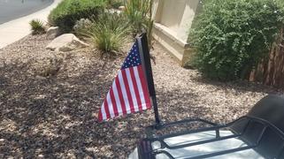 X50 Flag Mounts BUILD YOUR OWN: Black Cerakote Motorcycle Flag Mount With 8x11 Flag Review