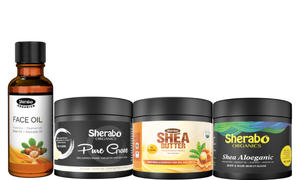 Sherabo Organics REVITALIZING FOOD FOR DRY SKIN ~ Shea Aloeganic intense moisture body & hair butter Review