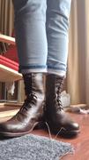 Atitlan Leather Black Leather Victorian Ankle Boots Review