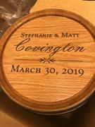 The Man Registry Personalized Wine Barrel Wedding Card Holder Review
