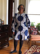 Ray Darten Nana African Print Jacket Dress (Blue) Review
