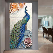 Enjoy Canvas 3 Pieces Peacock in Vertical Canvas Prints Review