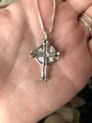 Atrio Hill Round Ancient Roman Glass With Cross Necklace Review