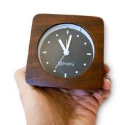 Bagby Minimalist Silent Digital-Free Alarm Clock Chestnut Review