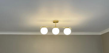 Lampsy Grant 3 Light Semi-flush Ceiling Light Review