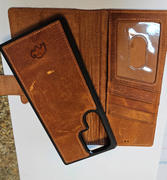 BlackBrook Case Carson Samsung S23 Plus Wallet Case, Burnished Tan Review