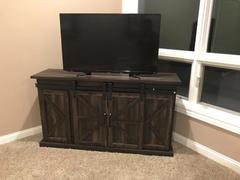 TURBRO Support Team Fireside FS58 TV Stand, Supports TVs up to 65 (Without Fireplace) Review
