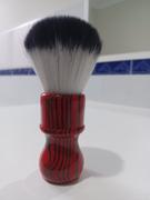 The Wet Shaving Co. YAQI Synthetic Shaving Brush EVIL ZEBRA Review