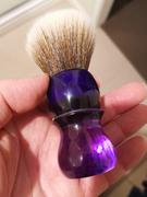 The Wet Shaving Co. YAQI Synthetic Shaving Brush PURPLE HAZE Review