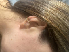 Ouferbodyjewelry 14K Gold Woven Conch Earring 16G 3/8'' Daith Earring Review