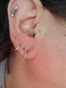Ouferbodyjewelry 16G CZ Titanium Segment Cartilage Hoop Earrings Review