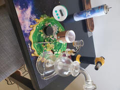 420 Science AFM 10in Double UFO Perc Klein Recycler Rig Review