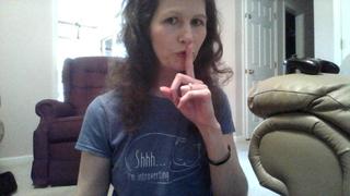 Introvert, Dear Shhh... I'm Introverting Women's Fitted Tee Review