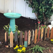 RusticReach Antique Colored Solid Wood Fence Stage Decoration Props Review