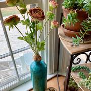 RusticReach Artificial Buttercup Flower Bundle in Orange 21 Tall Review