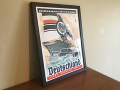 Kaiser Cat Cinema Webshop German Empire Propaganda Poster - Framed - Stark, Wachsam, Bereit Review