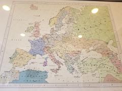 Kaiser Cat Cinema Webshop Ruskie Business Europe Map - Framed (Old Atlas Style) Review
